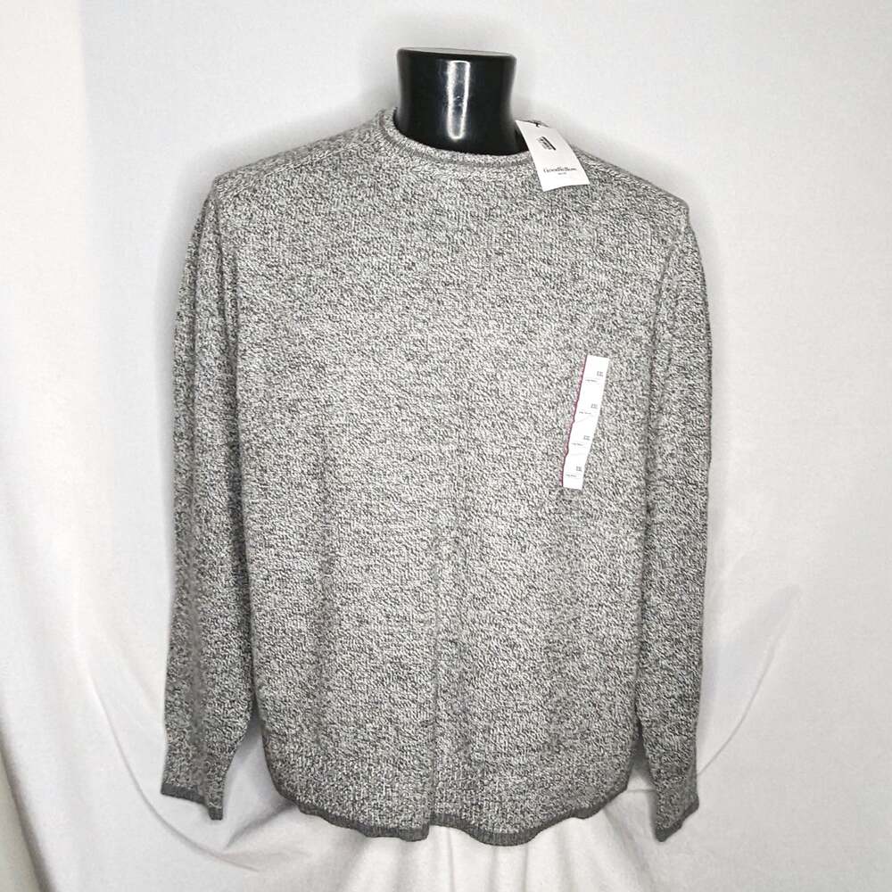 Goodfellow & Co Men's Knit Crewneck Sweater Gray XXL NWT